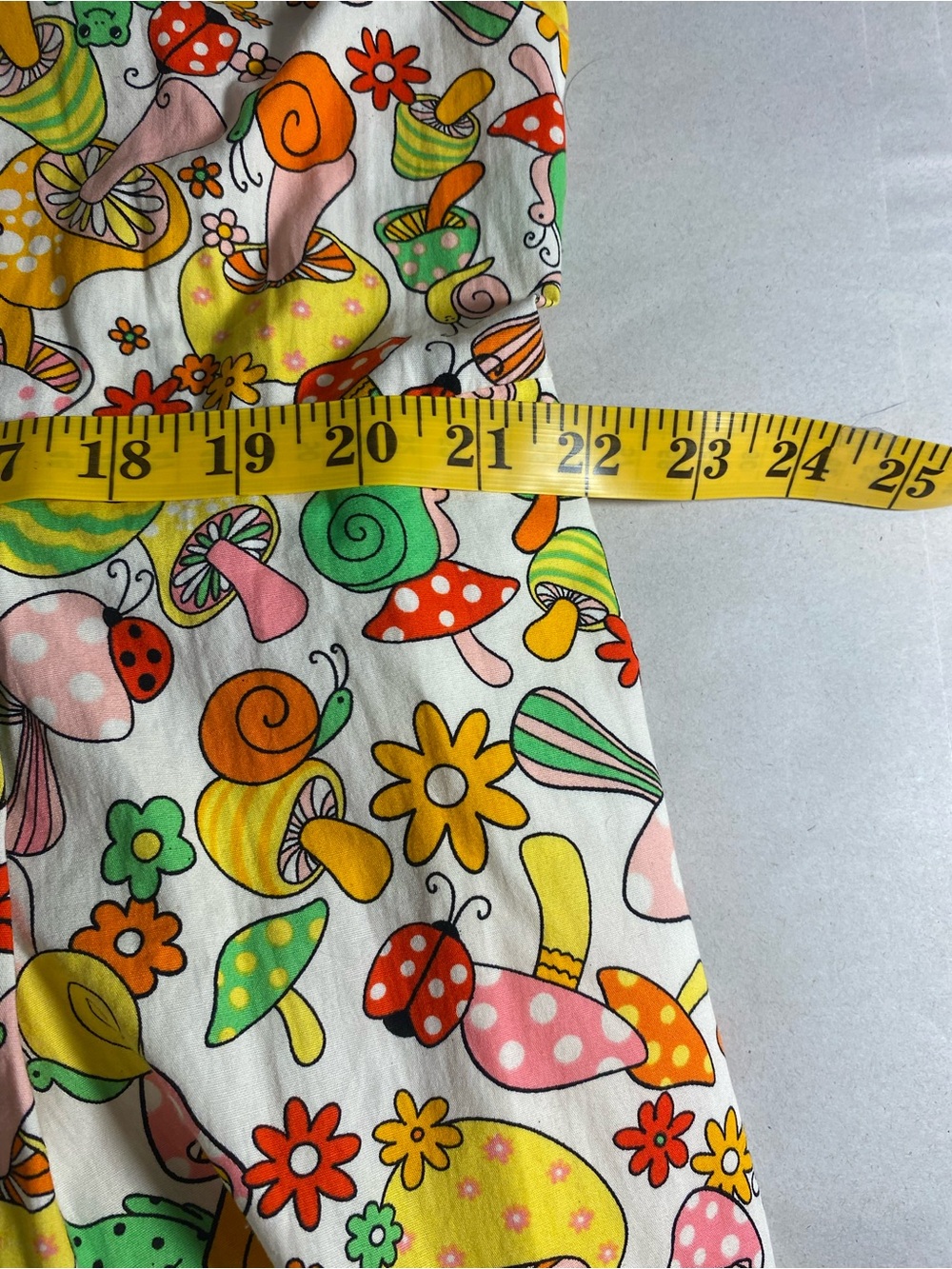 ModCloth Multicolor Mushroom Sleeveless Dress - Picture 7 of 8